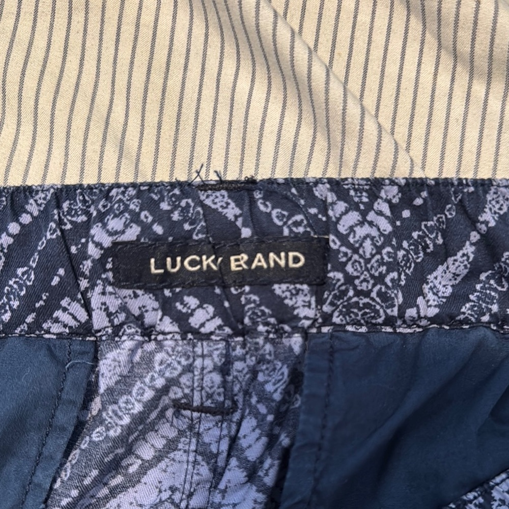 Lucky Brand purple patterned shorts - Picture 2 of 3